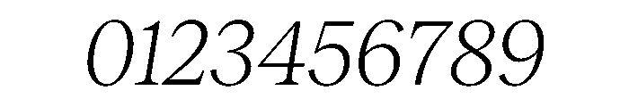 RecklessItalic TRIAL StandardMLightItalic Instance Font OTHER CHARS