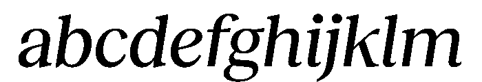 RecklessItalic TRIAL StandardMMediumItalic Instance FONT
