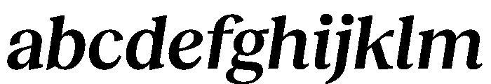 RecklessItalic TRIAL StandardMSemiBoldItalic Instance FONT