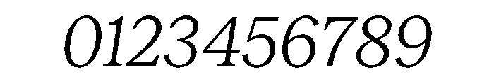 RecklessItalic TRIAL StandardSBookItalic Instance Font OTHER CHARS