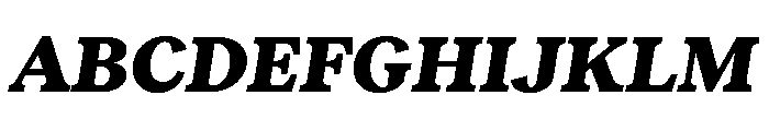 RecklessItalic TRIAL StandardSHeavyItalic Instance Font UPPERCASE