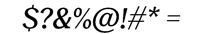 RecklessItalic TRIAL StandardSMediumItalic Instance Font OTHER CHARS