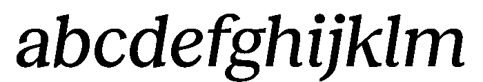 RecklessItalic TRIAL StandardSMediumItalic Instance FONT