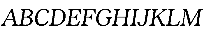 RecklessItalic TRIAL StandardSRegularItalic Instance Font UPPERCASE