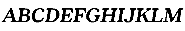 RecklessItalic TRIAL StandardSSemiBoldItalic Instance Font UPPERCASE