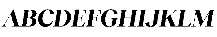RecklessItalic TRIAL StandardXLBoldItalic Instance Font UPPERCASE