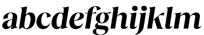 RecklessItalic TRIAL StandardXLBoldItalic Instance FONT