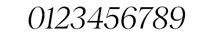 RecklessItalic TRIAL StandardXLBookItalic Instance Font OTHER CHARS