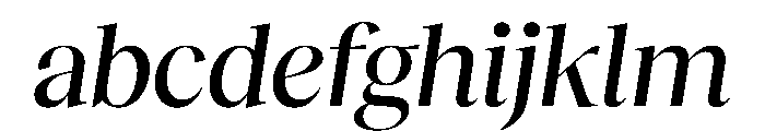 RecklessItalic TRIAL StandardXLMediumItalic Instance FONT