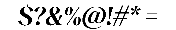 RecklessItalic TRIAL StandardXLSemiBoldItalic Instance Font OTHER CHARS