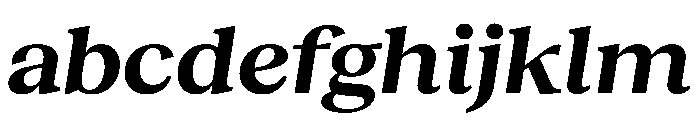 RecklessItalic TRIAL WideMBoldItalic Instance FONT