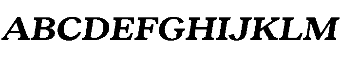 RecklessItalic TRIAL WideSBoldItalic Instance Font UPPERCASE