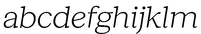 RecklessItalic TRIAL WideSLightItalic Instance FONT