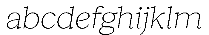 RecklessItalic TRIAL WideSThinItalic Instance FONT