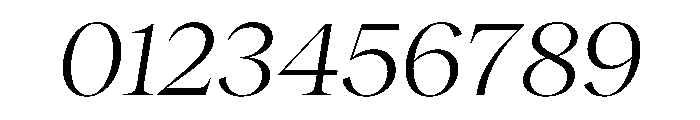 RecklessItalic TRIAL WideXLBookItalic Instance Font OTHER CHARS