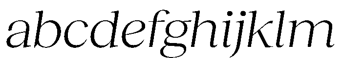 RecklessItalic TRIAL WideXLBookItalic Instance FONT