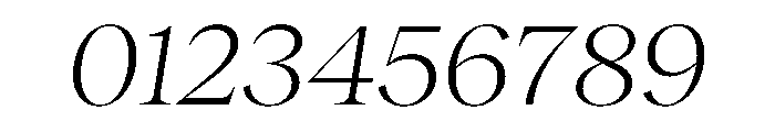 RecklessItalic TRIAL WideXLLightItalic Instance Font OTHER CHARS