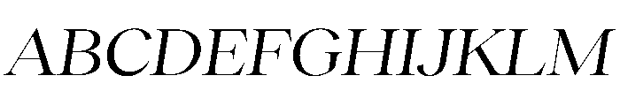 RecklessItalic TRIAL WideXLRegularItalic Instance Font UPPERCASE