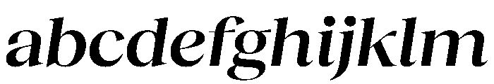 RecklessItalic TRIAL WideXLSemiBoldItalic Instance FONT