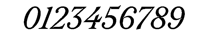 Redaction Italic Font OTHER CHARS