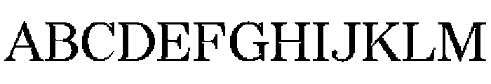 Redaction20 Regular Font UPPERCASE