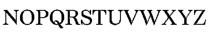 Redaction20 Regular Font UPPERCASE