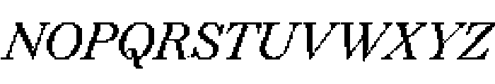 Redaction35 Italic Font UPPERCASE