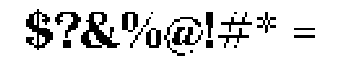 Redaction50 Bold Font OTHER CHARS