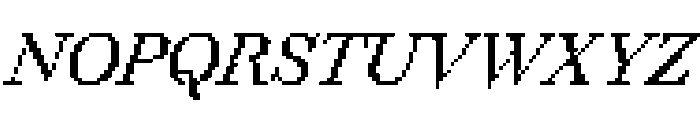 Redaction50 Italic Font UPPERCASE