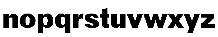Reform Grotesk Bold Font LOWERCASE