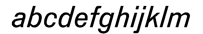 Reform Grotesk Italic FONT