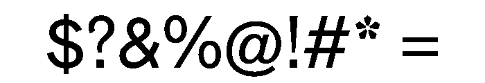 Reform Grotesk Regular Font OTHER CHARS