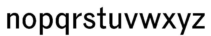 Reform Grotesk Regular Font LOWERCASE
