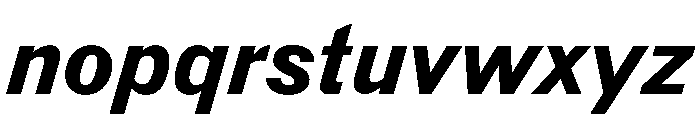 Reform Grotesk SemiBoldItalic Font LOWERCASE