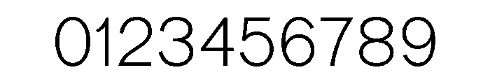 Reform Grotesk Thin Font OTHER CHARS