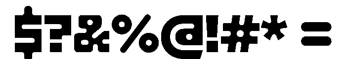 ReformST Bold Font OTHER CHARS