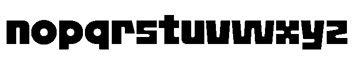ReformST Bold Font LOWERCASE
