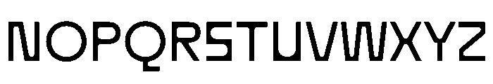 ReformST Regular Font UPPERCASE