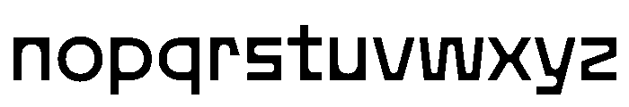 ReformST Regular Font LOWERCASE
