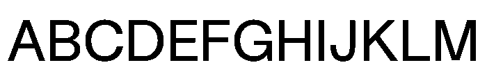 ReformatA Regular Font UPPERCASE
