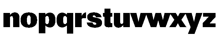 Reformationv0.1 Black Font LOWERCASE