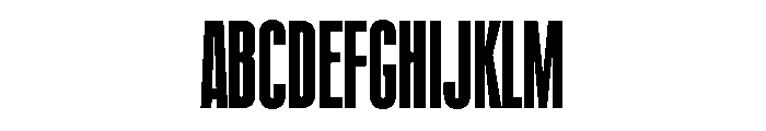 Reformationv01 CompressedBlack Instance Font UPPERCASE
