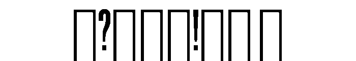 Reformationv01 CompressedExtrabold Instance Font OTHER CHARS