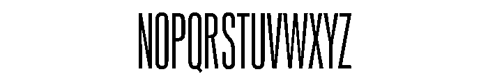 Reformationv01 CompressedMedium Instance Font UPPERCASE