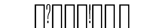 Reformationv01 CompressedRegular Instance Font OTHER CHARS