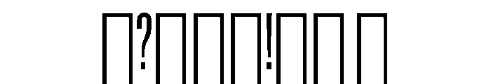 Reformationv01 CompressedSemibold Instance Font OTHER CHARS