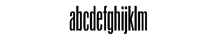 Reformationv01 CompressedSemibold Instance FONT