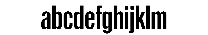 Reformationv01 CondensedBold Instance FONT