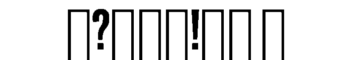Reformationv01 CondensedExtrabold Instance Font OTHER CHARS
