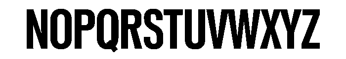 Reformationv01 CondensedExtrabold Instance Font UPPERCASE